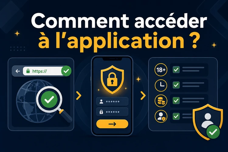 Comment accéder à l'application?