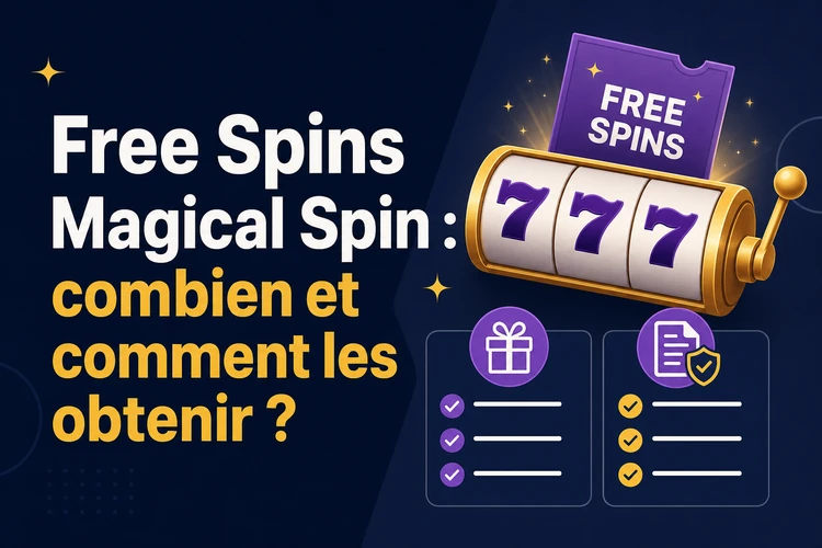 Free Spins Magical Spin: combien et comment les obtenir?