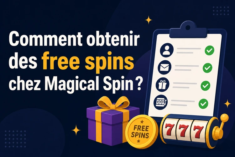 Comment obtenir des free spins chez Magical Spin?