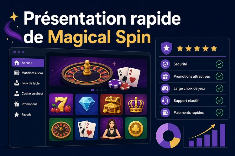 Présentation rapide de Magical Spin
