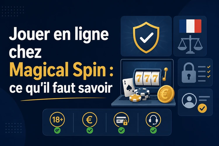 Jouer en ligne chez Magical Spin: ce qu'il faut savoir